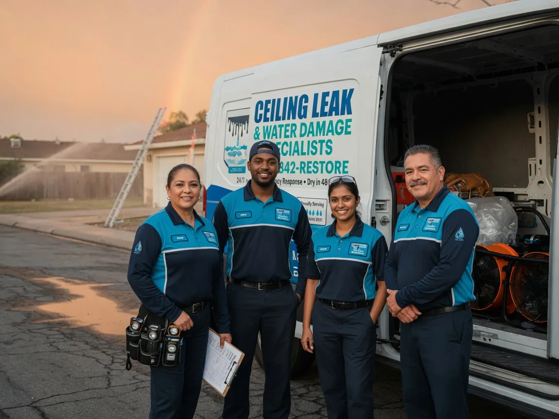 Ceiling Leak Cleanup company in Finlayson, MN