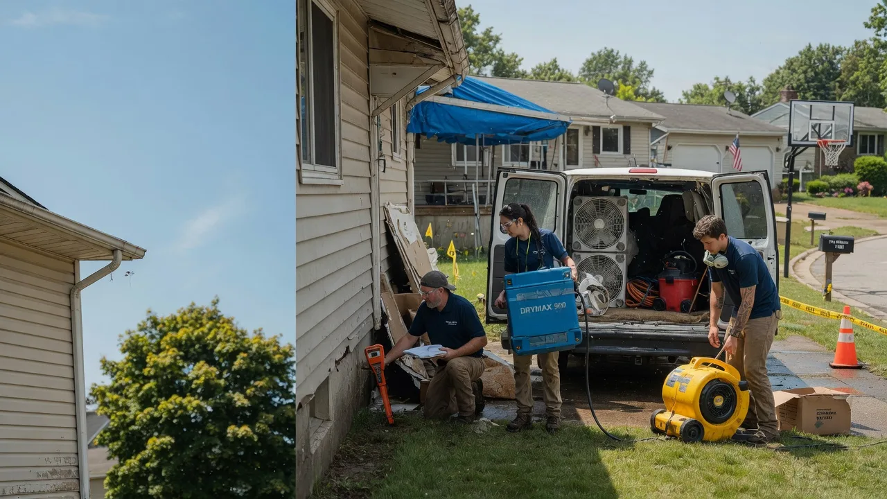 Ceiling Leak Cleanup in Finlayson, MN near me